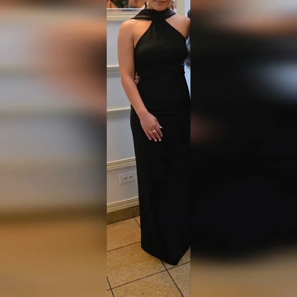 Solace London Black Maxi Dress - Picture 4 of 5